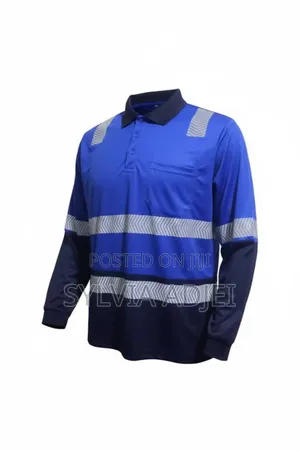 Reflective Reflector Polo Shirt