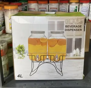 4+4lts 2in1 Juice Dispenser