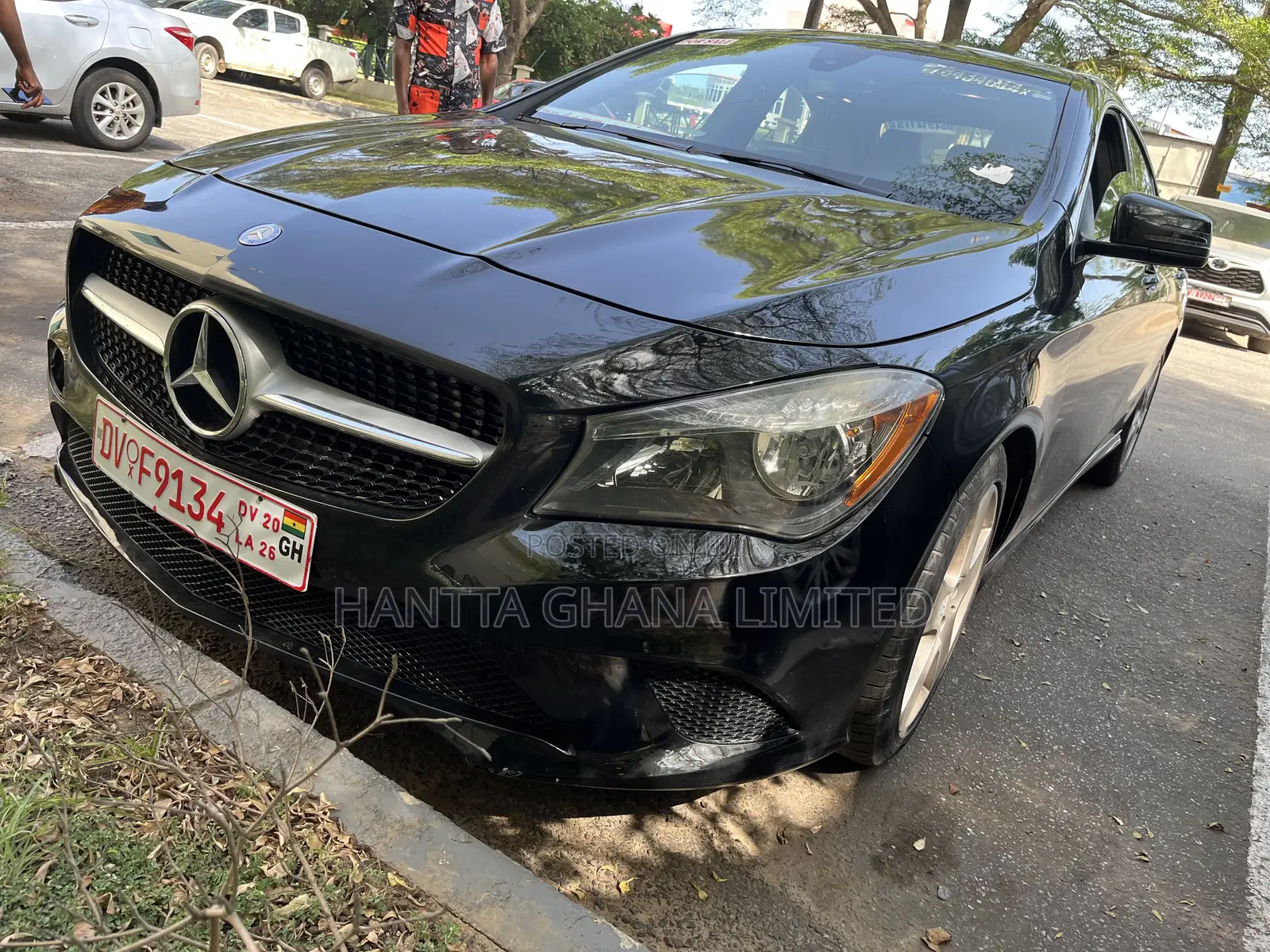 Mercedes-Benz CLA-Class CLA 250 4MATIC Sedan 2016 Matt Black