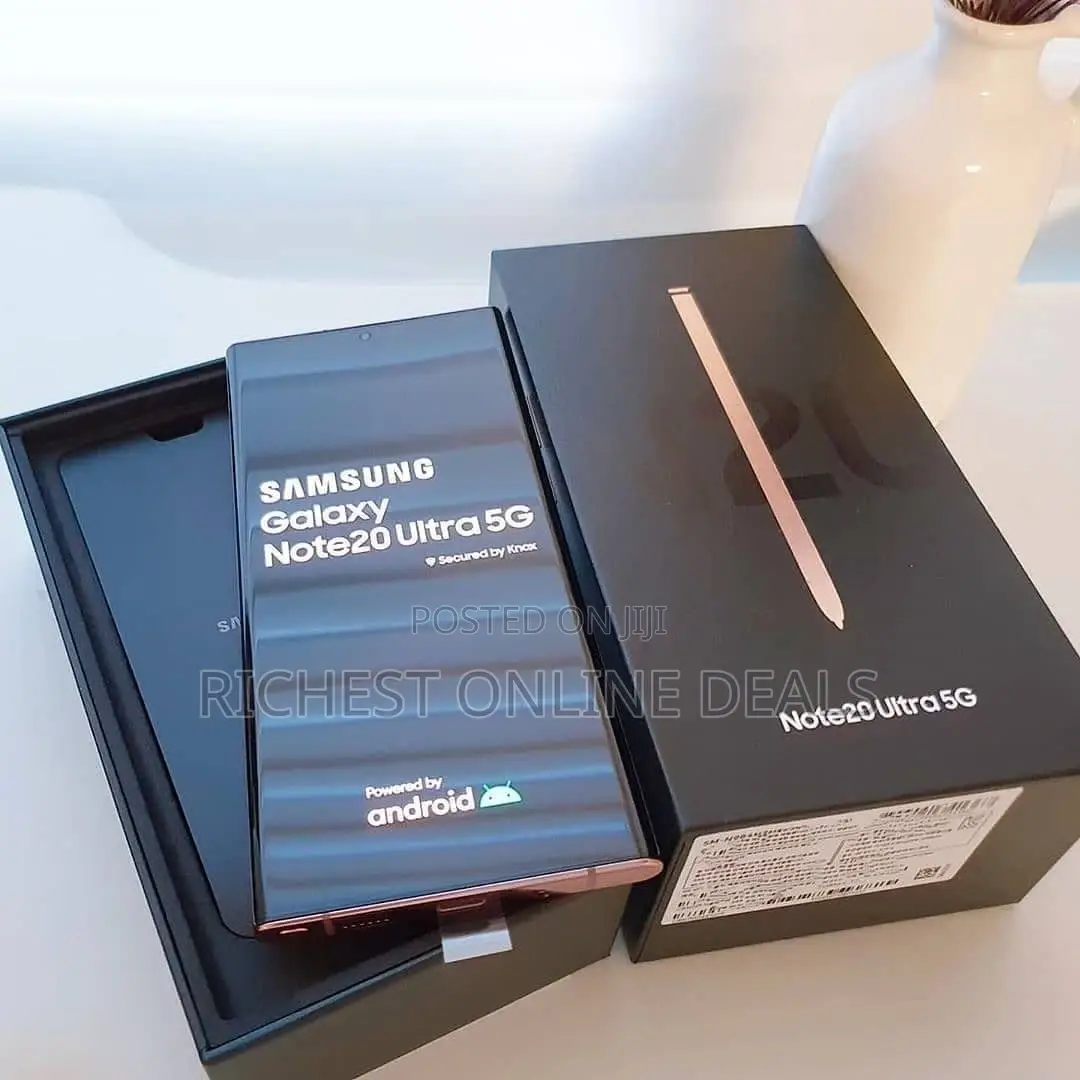 New Samsung Galaxy Note 20 Ultra 5G 128 GB Gold