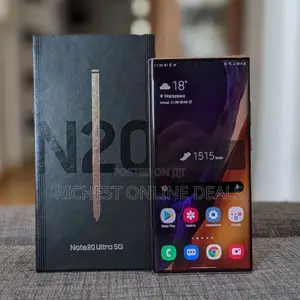 New Samsung Galaxy Note 20 Ultra 5G 128 GB Gold