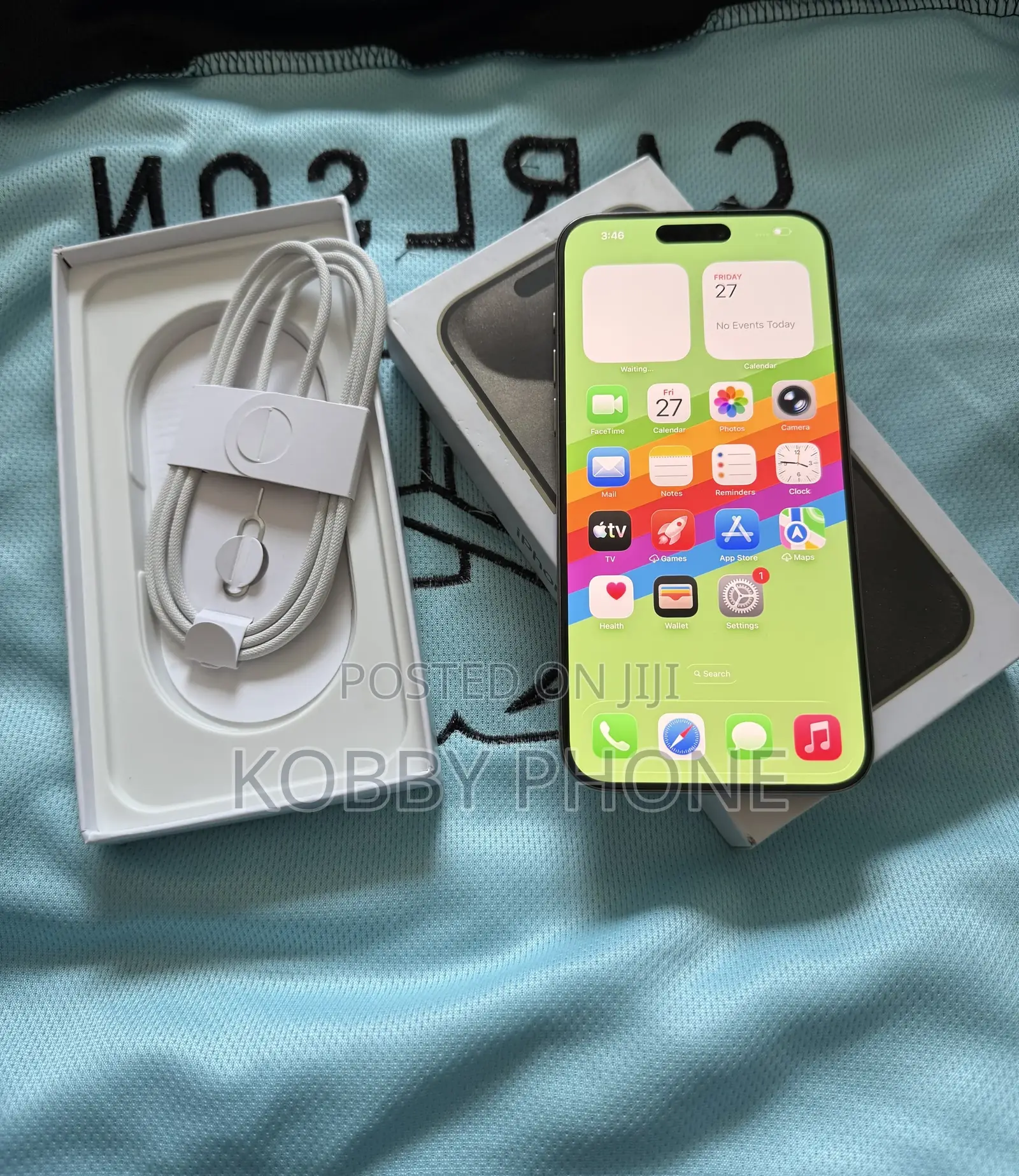 New Apple iPhone 15 Pro Max 256 GB Silver
