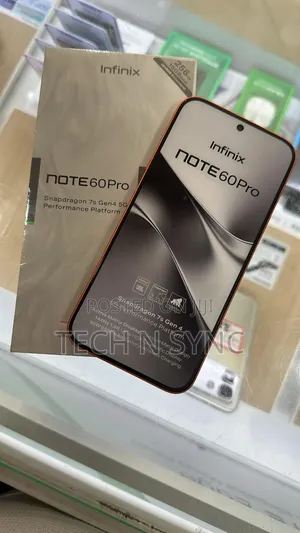 New Infinix Note 60 Pro 256 GB Black
