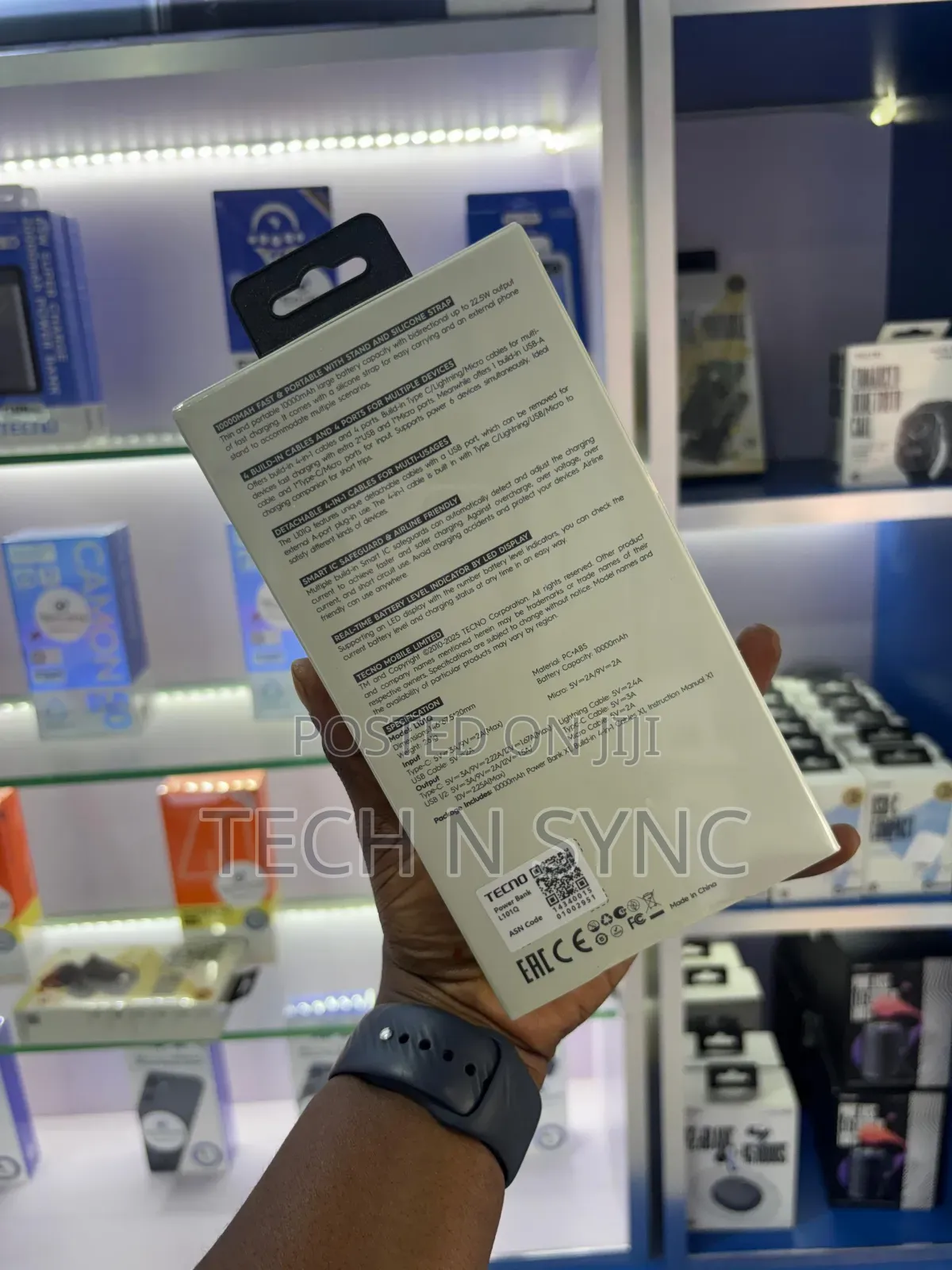Tecno Power Bank 10000 Mah