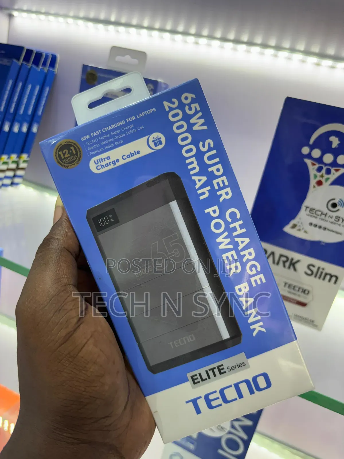 65w Super Charge 20000mah Laptop Power Bank