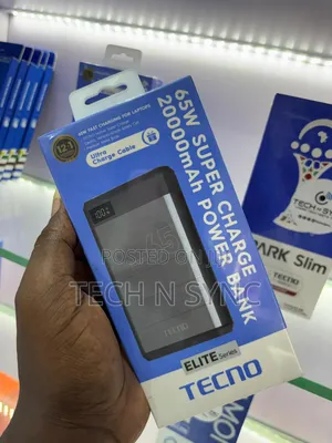 65w Super Charge 20000mah Laptop Power Bank