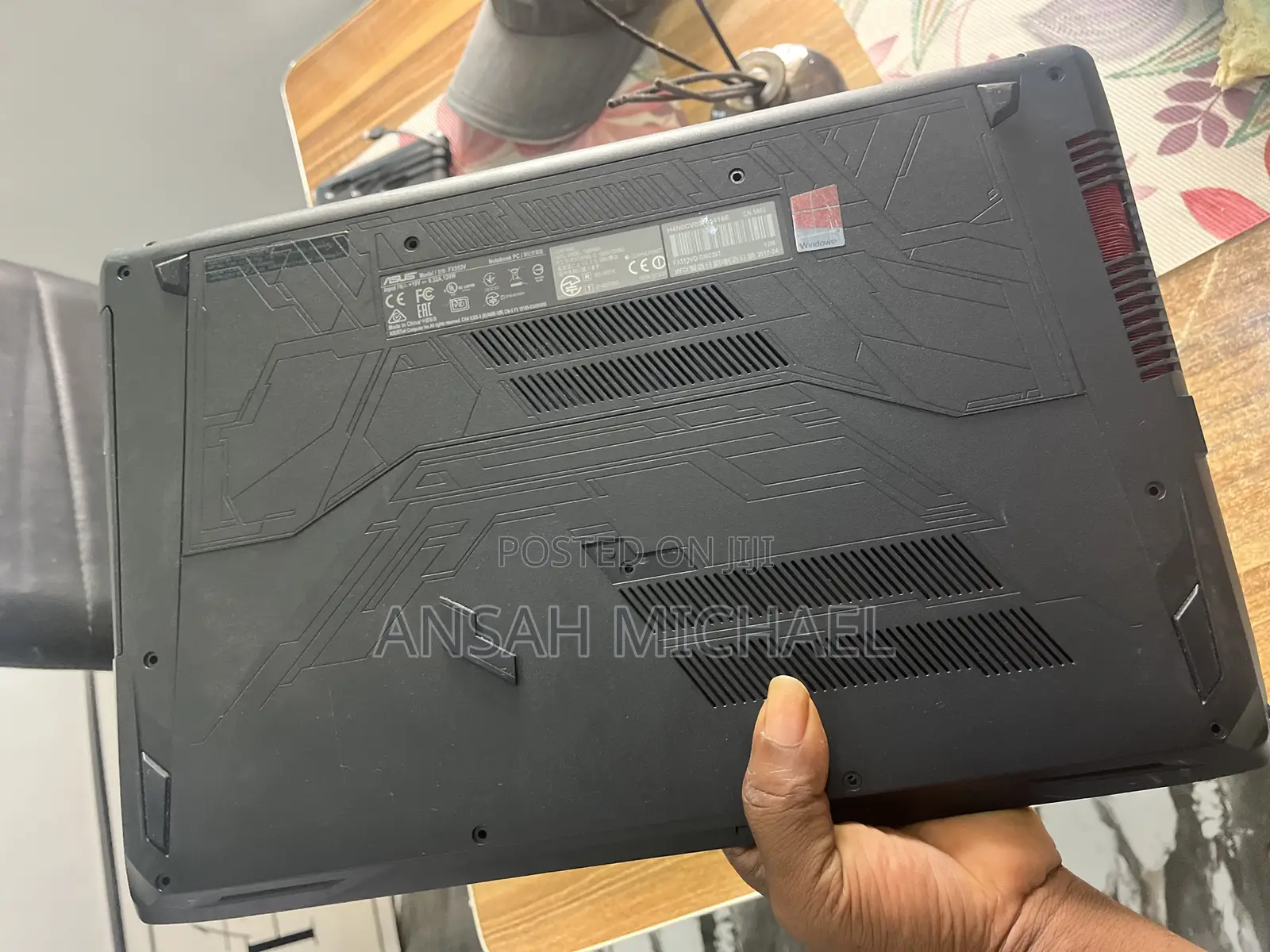 Laptop Asus FX553VD 16GB Intel Core i7 SSD 256GB