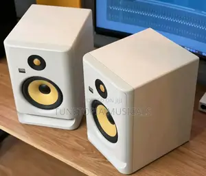 KRK Rokit 7 G4 Studio Monitors (White)