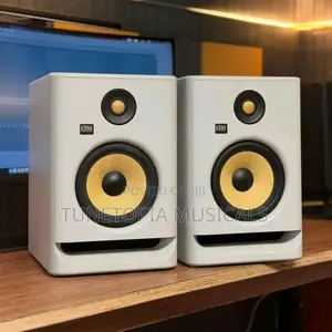 KRK Rokit 7 G4 Studio Monitors (White)