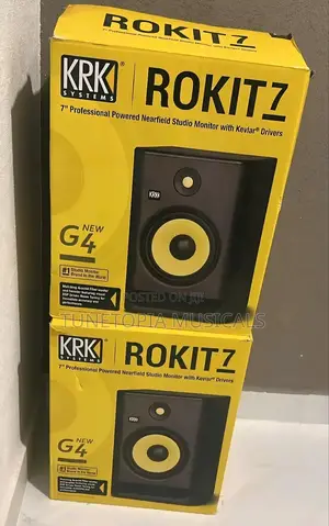KRK Rokit 7 G4 7-Inch Professional Powered Nearfield Studio Monitors