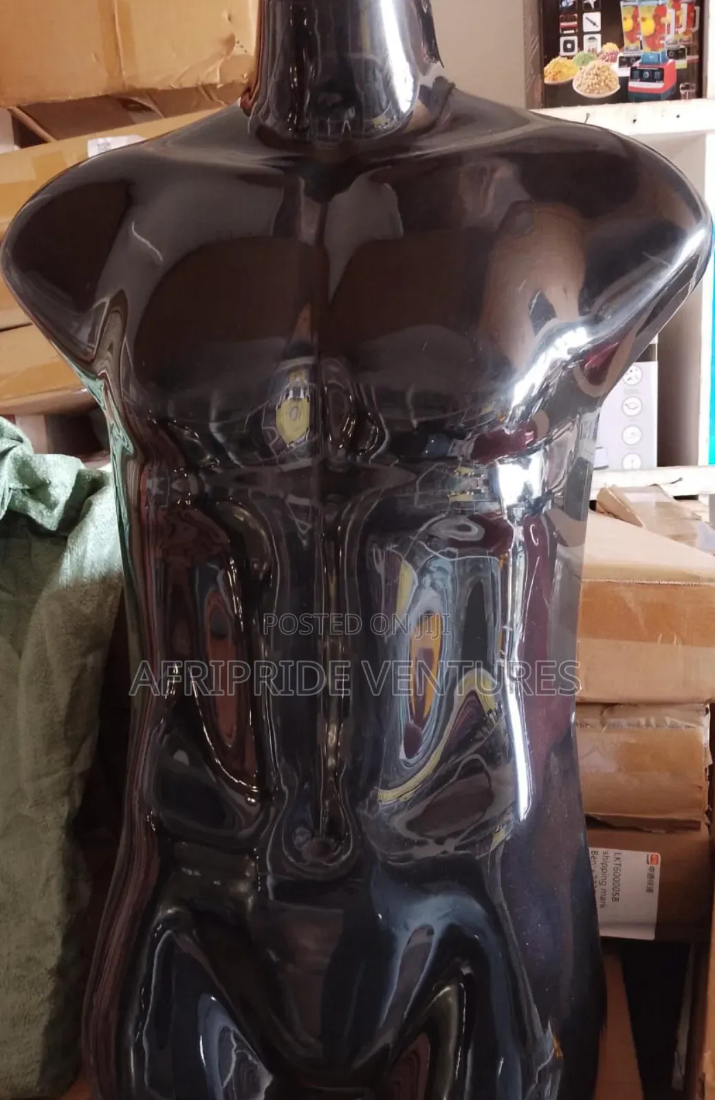 Male Plastic Top to Waist Manniqune