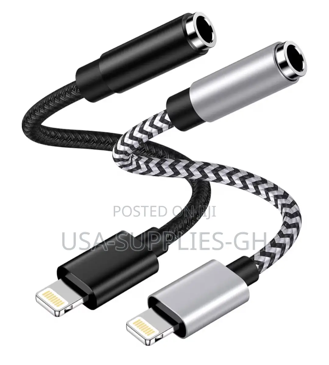 Haoano 3.5mm Aux Cord Female to Lightning Adapter From Usa