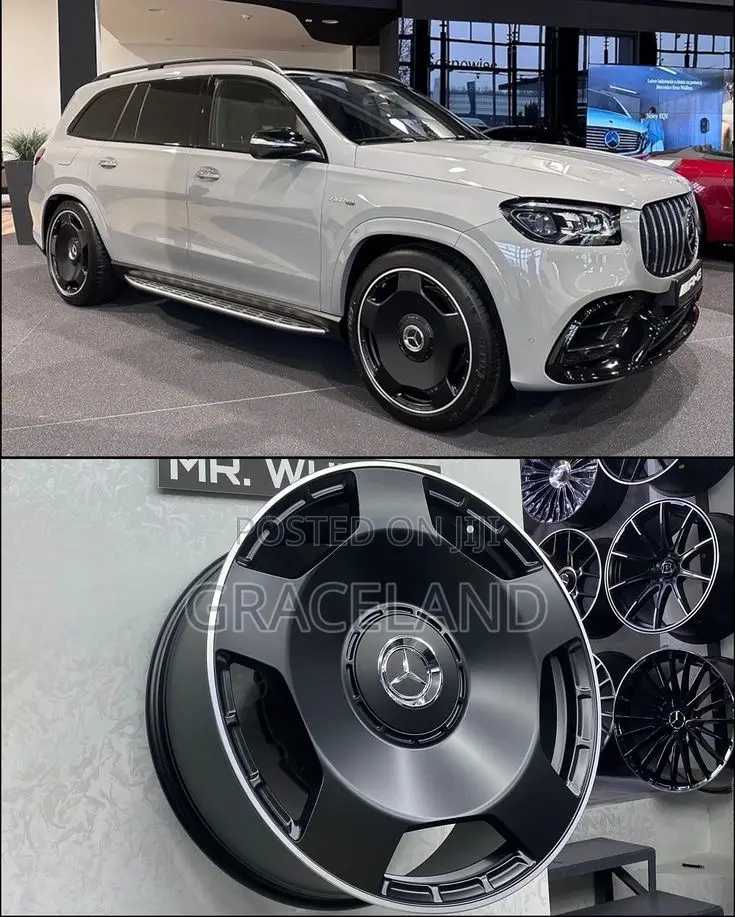 This Is Original Mercedes Benz Maybach Alloy Rims 22 Inches 4in1 Set.