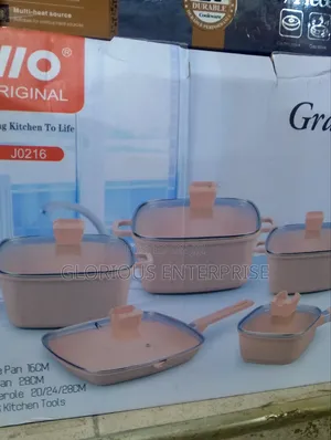 5 Set Quality Non Stick Cookware