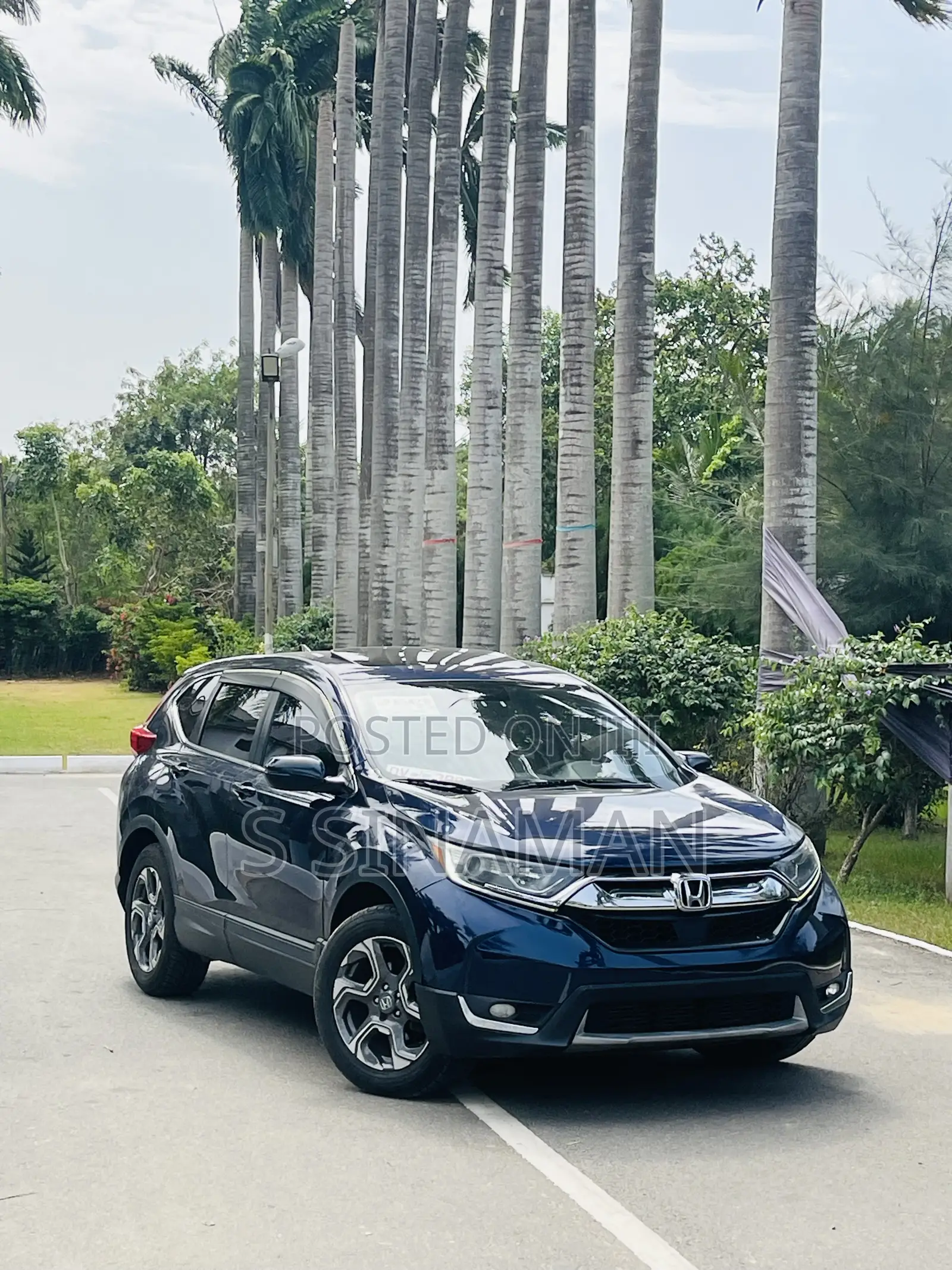 Honda CR-V EX AWD 2019 Blue