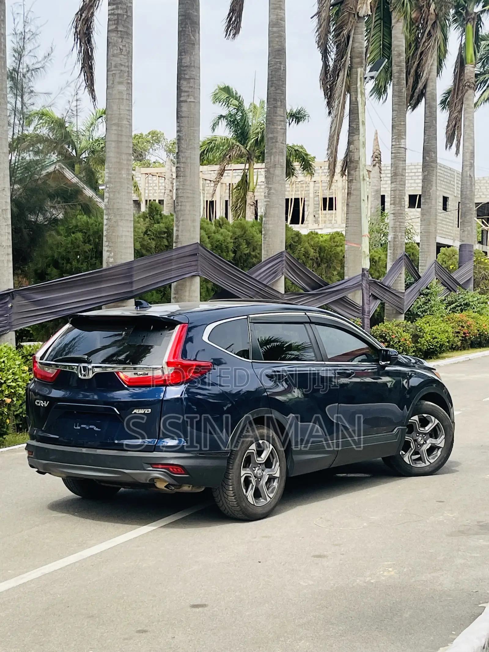 Honda CR-V EX AWD 2019 Blue