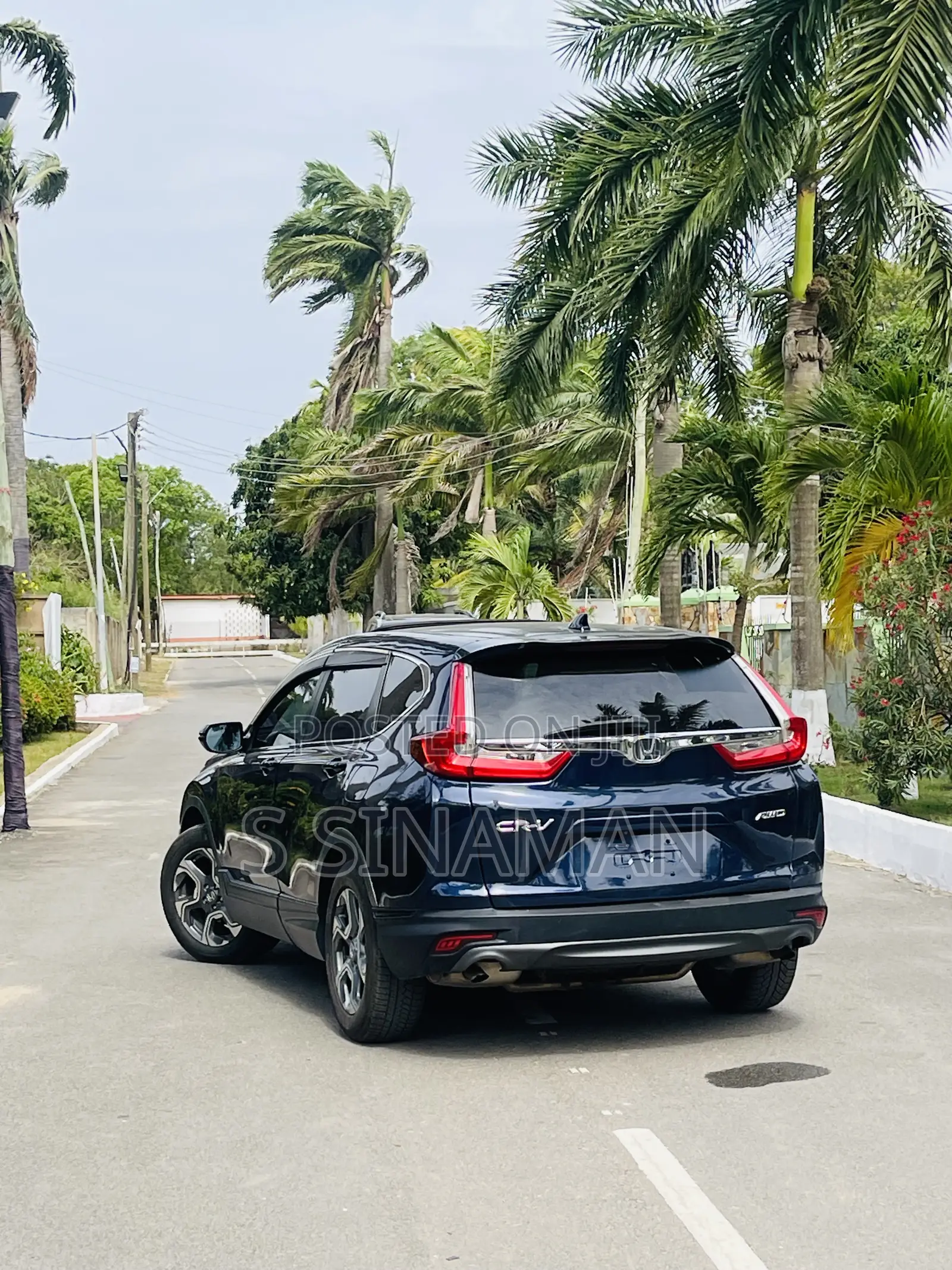 Honda CR-V EX AWD 2019 Blue