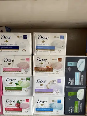 Dove Care/Dove Men + Care Bar Soap (4pcs in a Pack for 80gh)