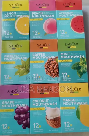 Mouthwash and Refresher