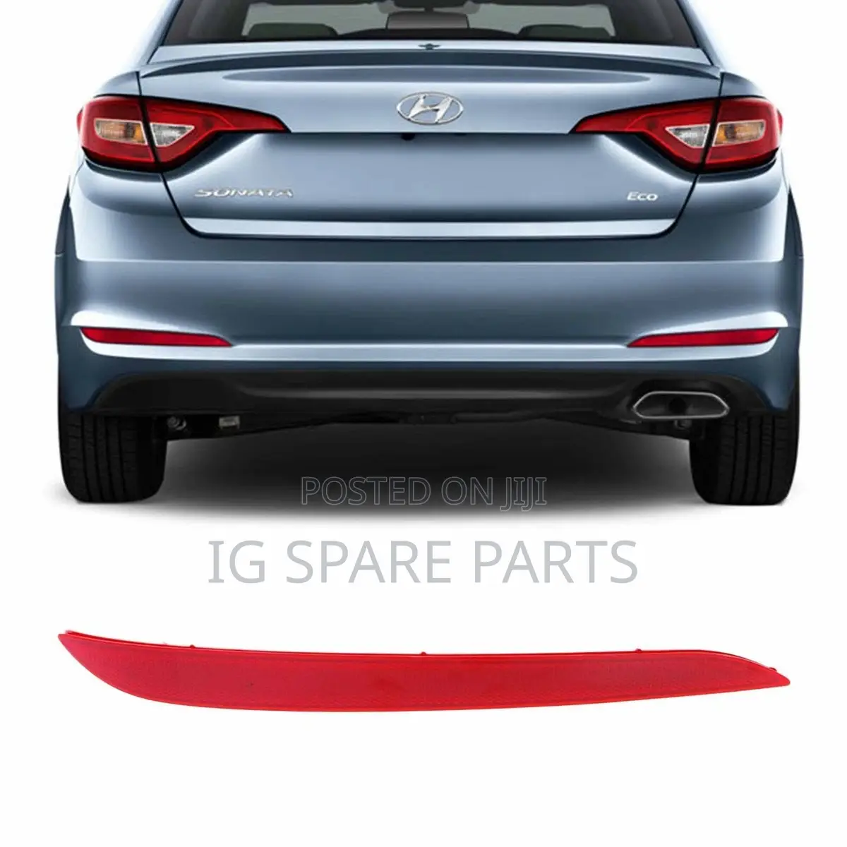 Hyundai Sonata 2015-2017 Rear Bumper Reflector