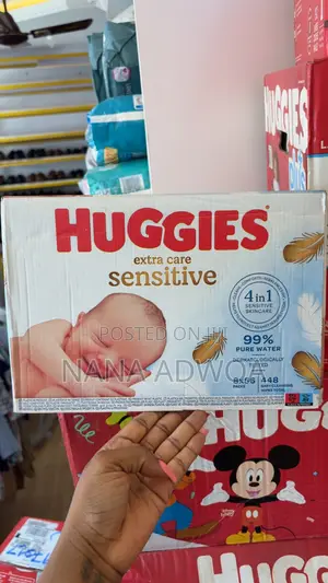 Huggies Sensitive Wipes