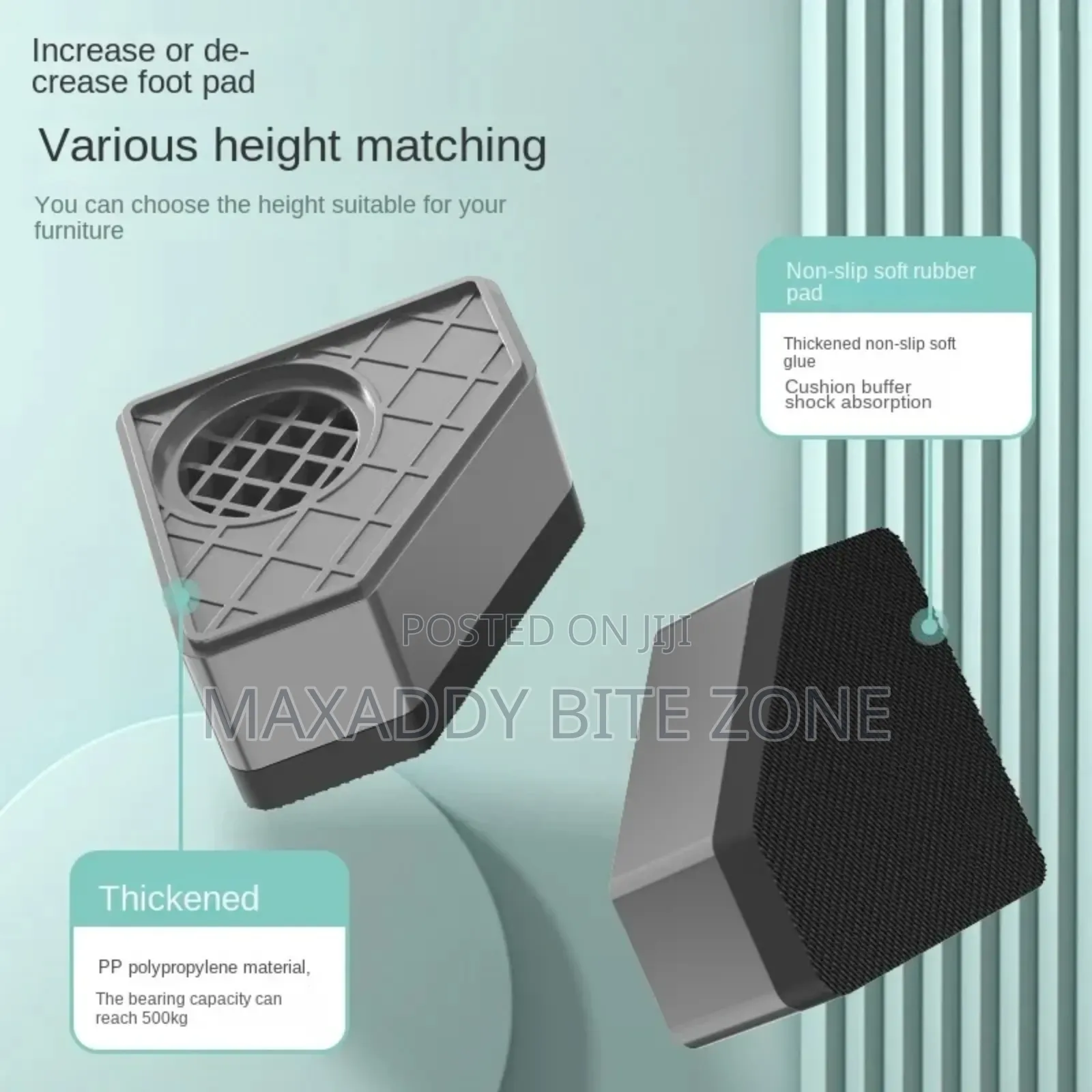 4pcs Anti Vibration Feet Pads For Washing Machine