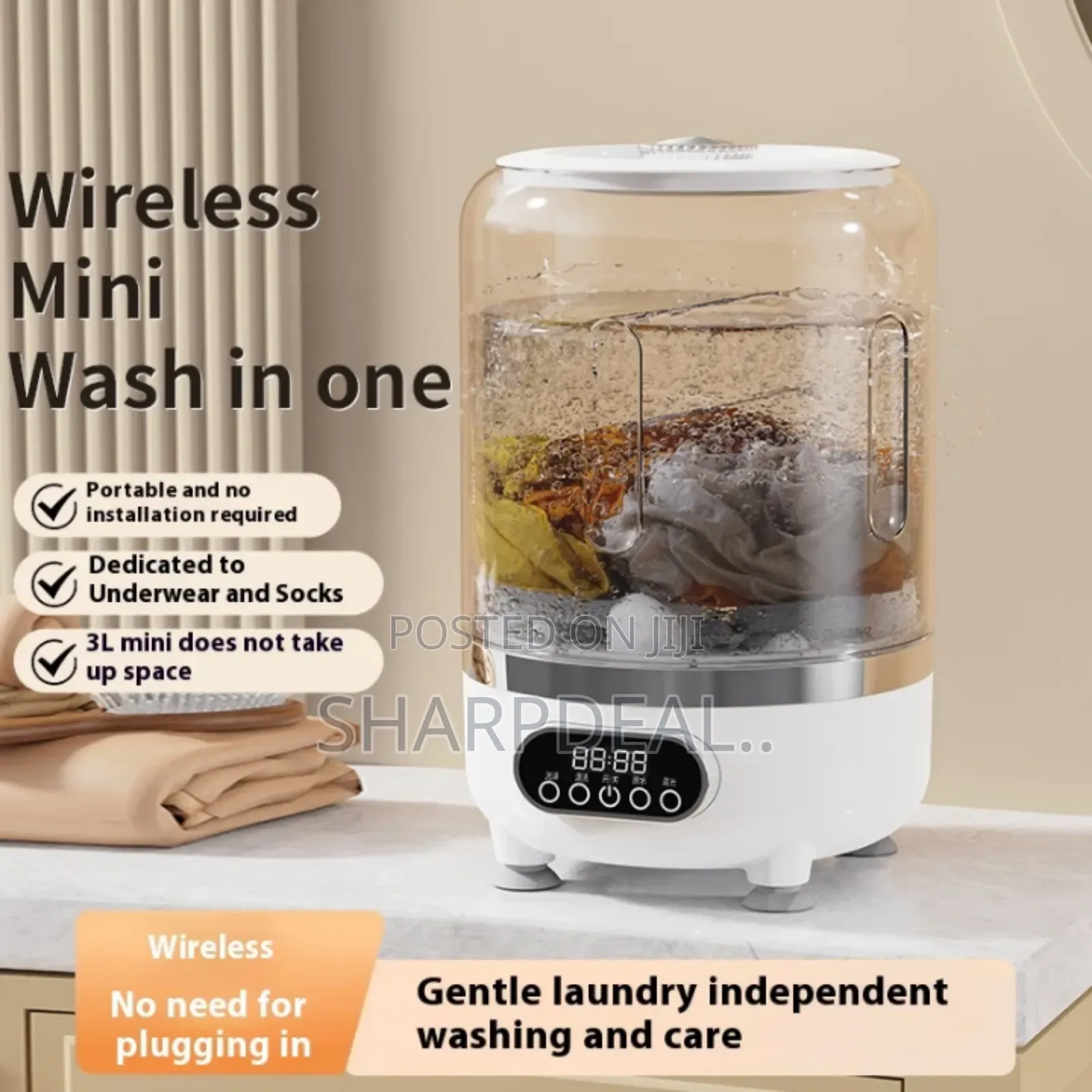 Rechargeable Washing Machine(3l)