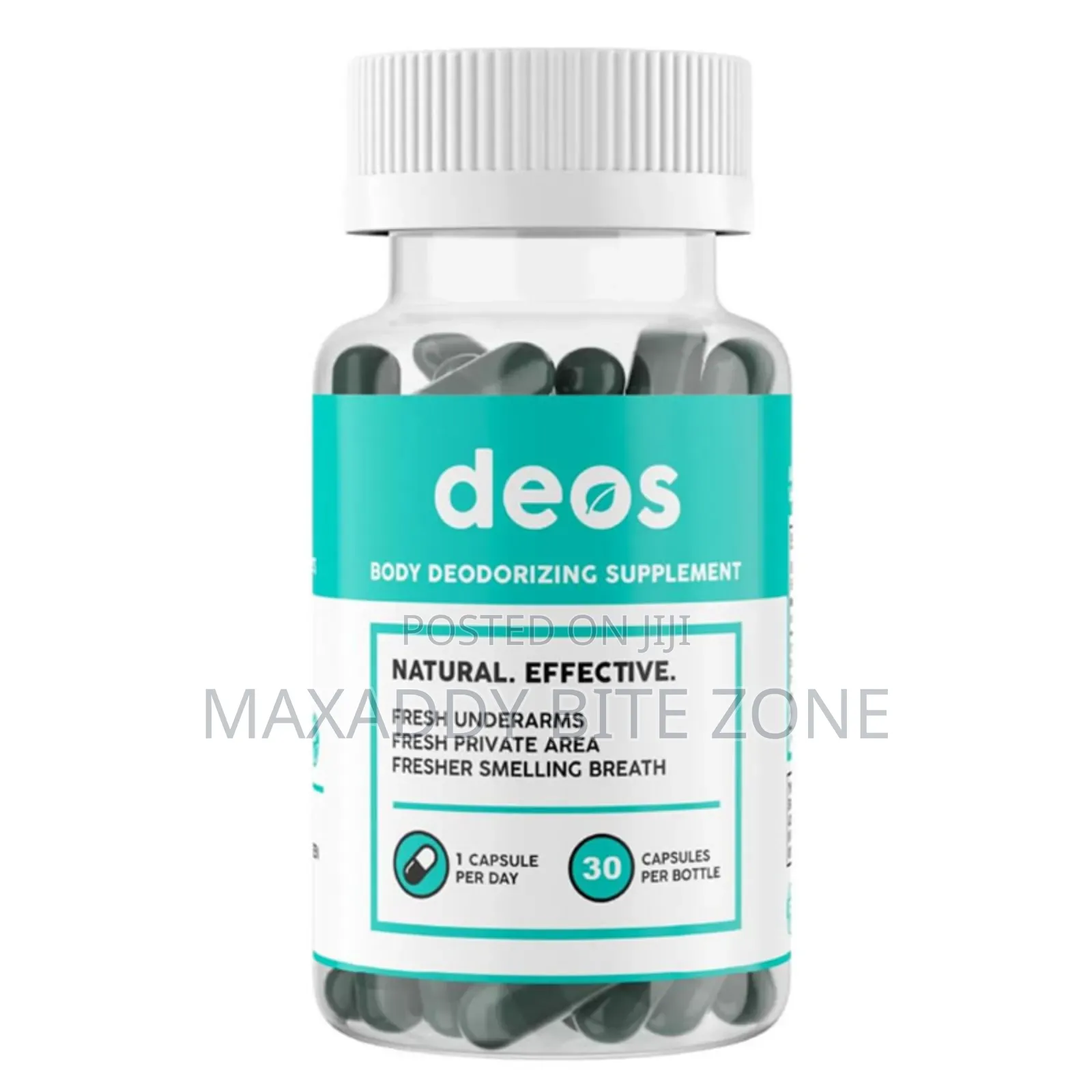 30 Capsules Natural Odor Control Chlorophyll Pills for Freshness