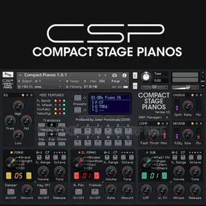 Compact Stage Pianos (Kontakt Library)