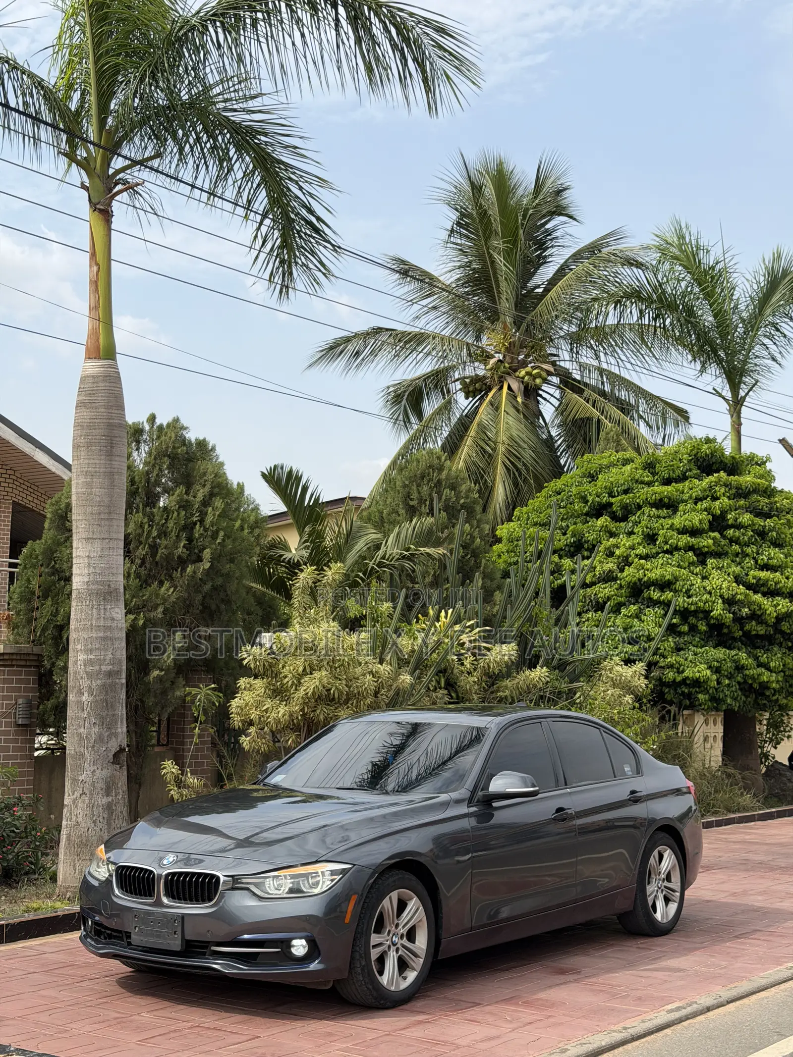 BMW 328i 2016 Gray
