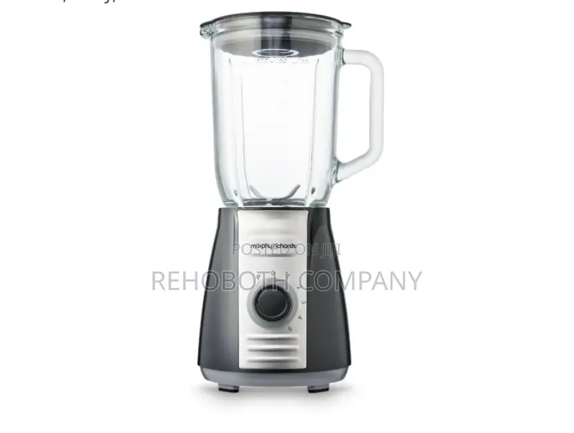 Morphy Richards Total Control Glass Jug Blender With Ice Crusher Blade