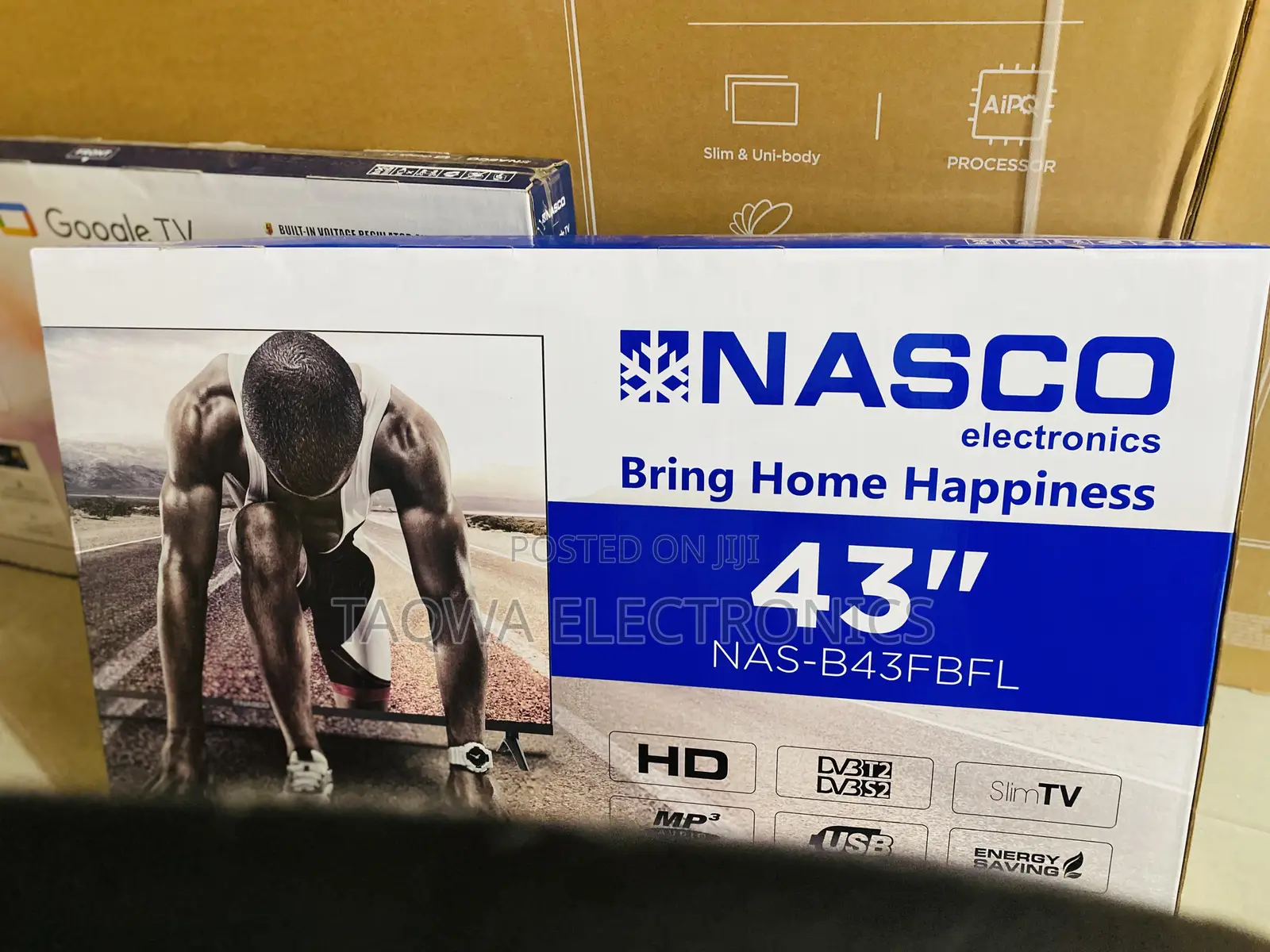 Much Affordable Nasco 43 Inch Digital Satellite Tv