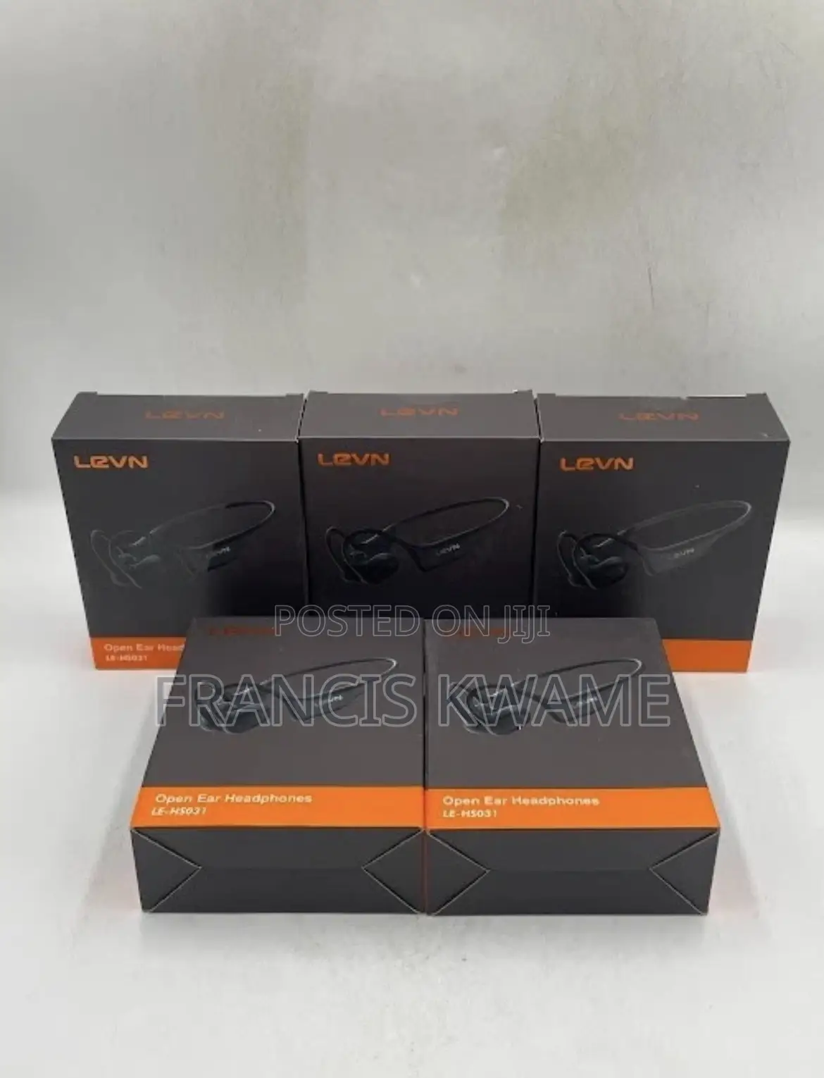 Levn Le-hs031 Open Ear Headphones Bluetooth 5.3 Sport Wireless Mic.