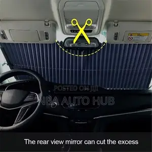 Car Window Retractable Sun Shade