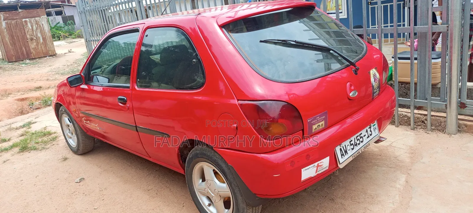 Ford Fiesta 2006 Red