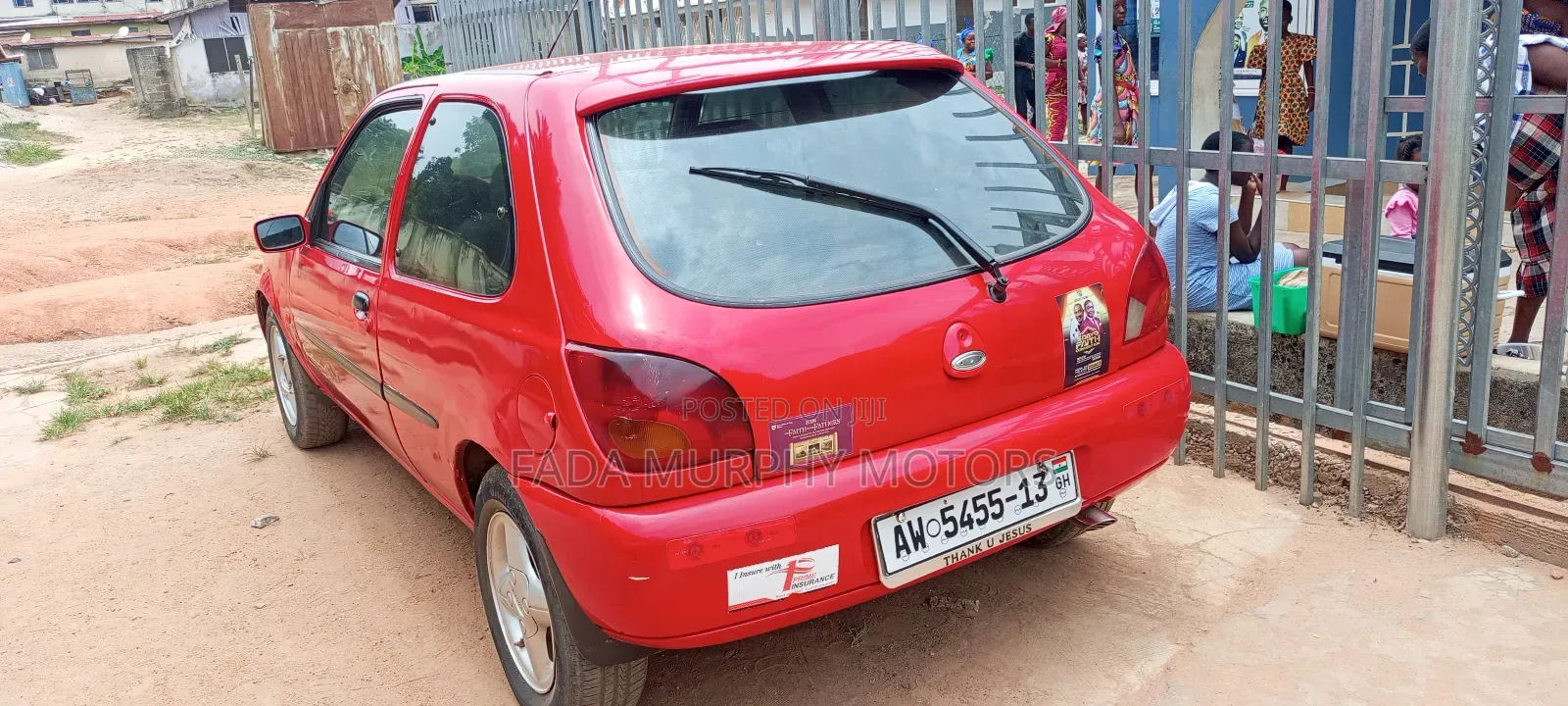Ford Fiesta 2006 Red
