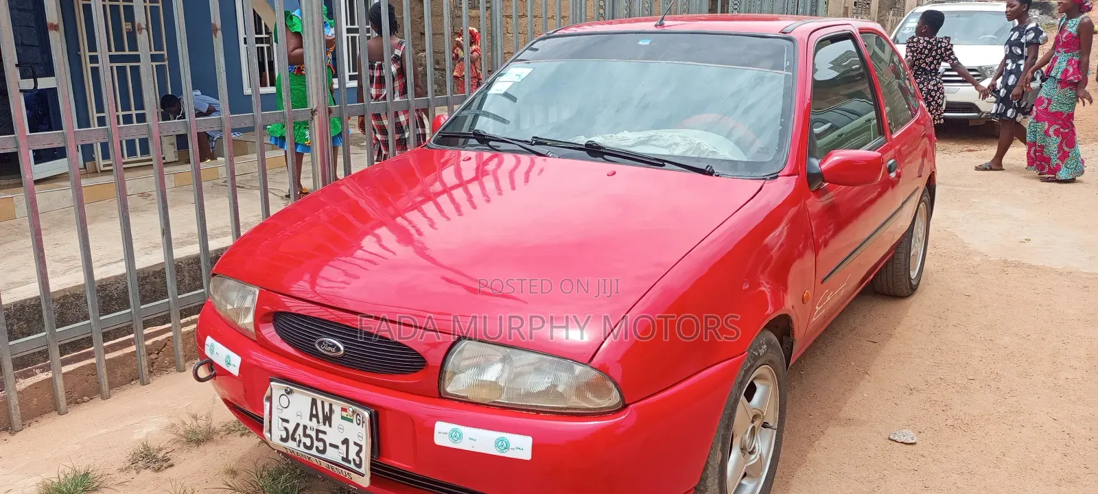 Ford Fiesta 2006 Red