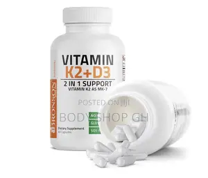 Vitamin K-2 (Mk7) With D3 Supplement Extra Strength 2 in 1 Support