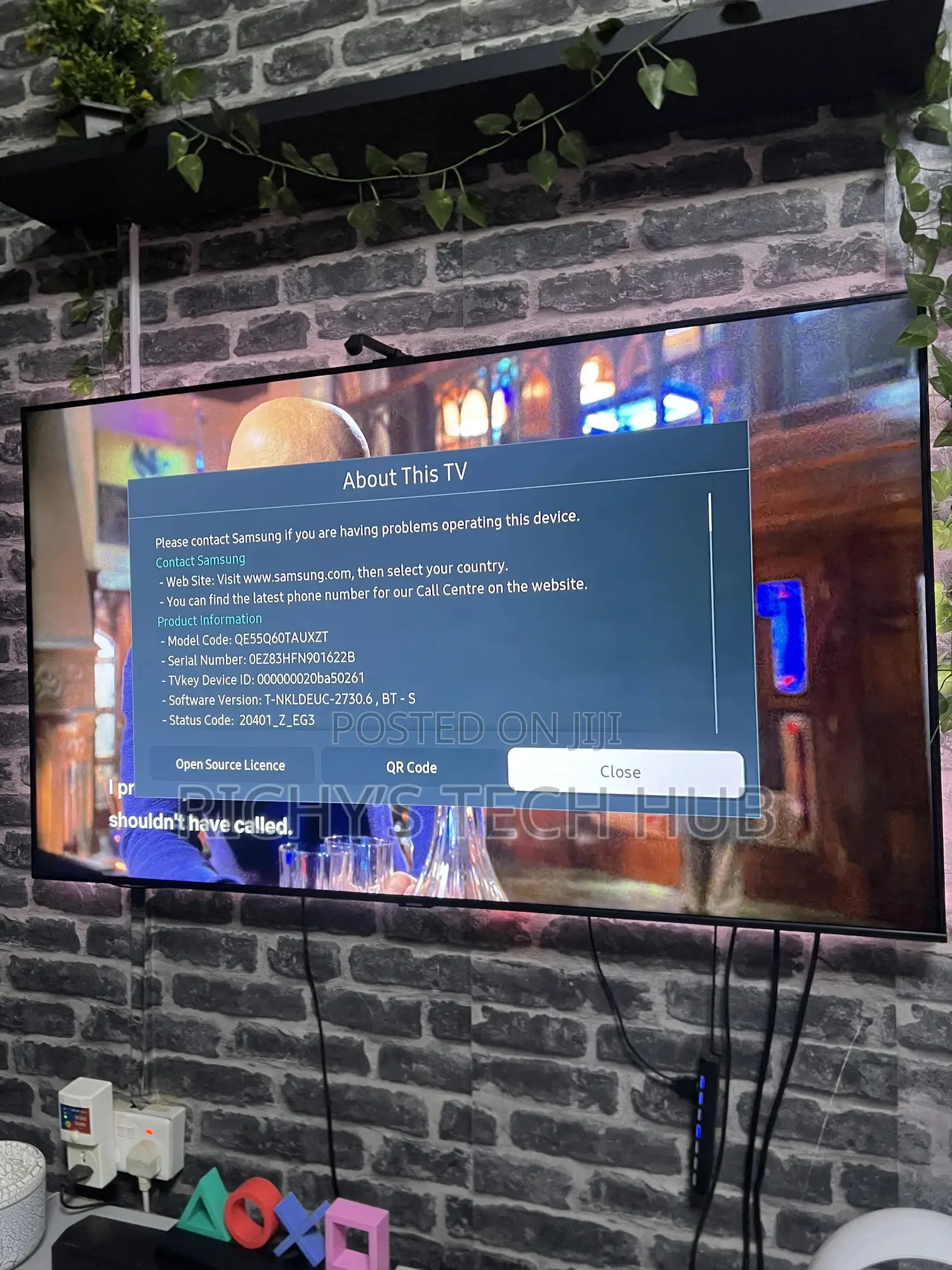 Very Neat 55 Inches Slim Smart Samsung Qled 4k Tv Q60t
