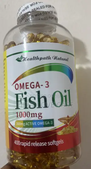Health Path Natural Omega 3 Fish Oil 1000mg(400softgel)