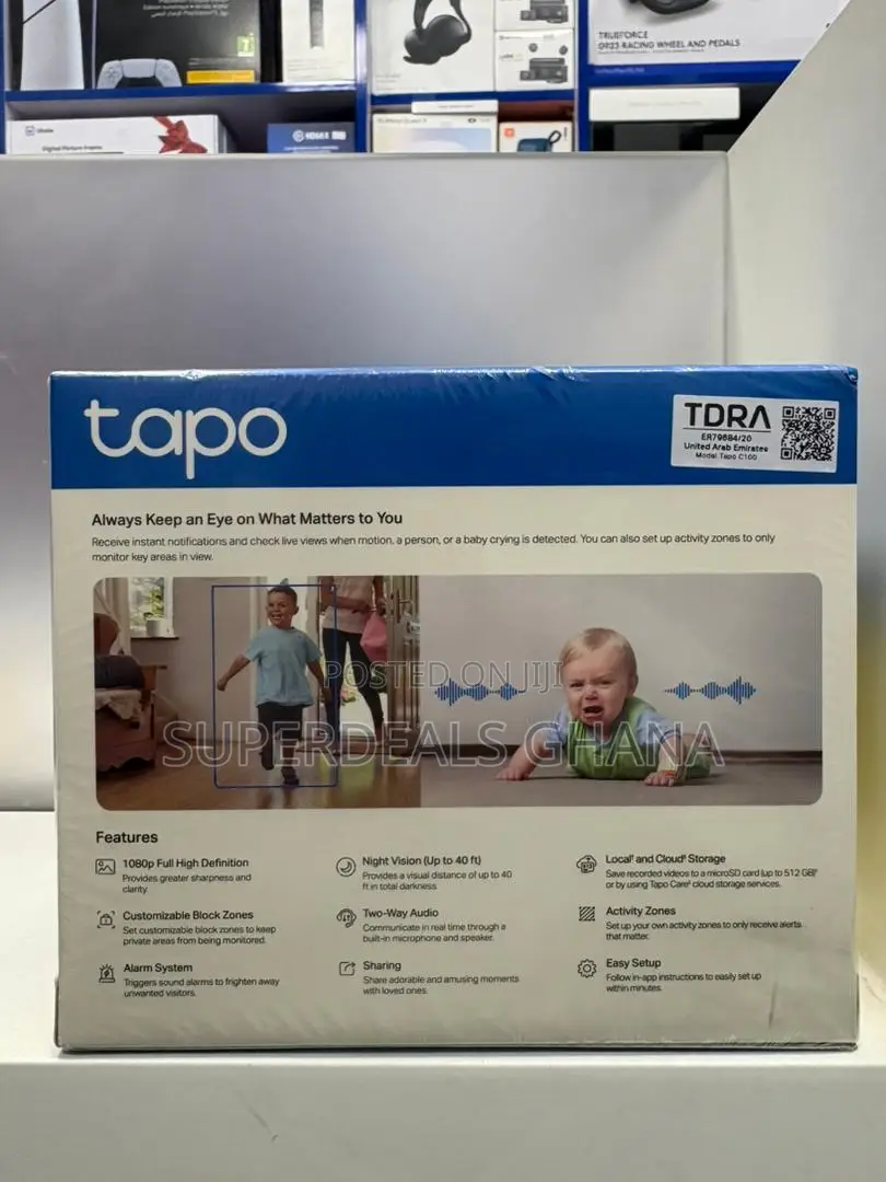 Tapo C100 Home Security Wi-Fi Camera