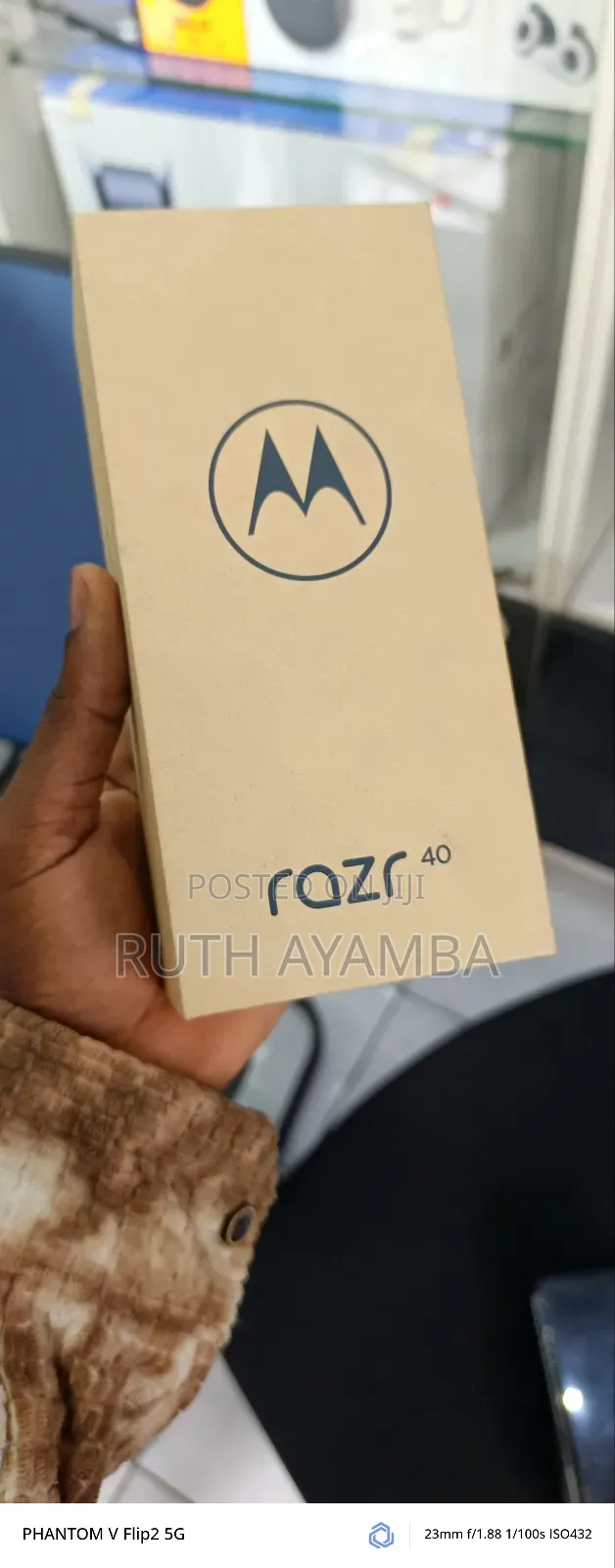 New Motorola Razr 40 128 GB Gold