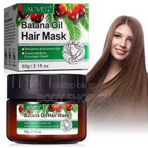 Batana Oil - Cold Pressed Hair Mask for Scalp Health, Thicker Hair
