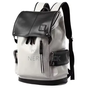 Mochila Leather Waterproof Backpack