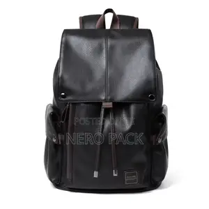 Waterproof Leather Backpack