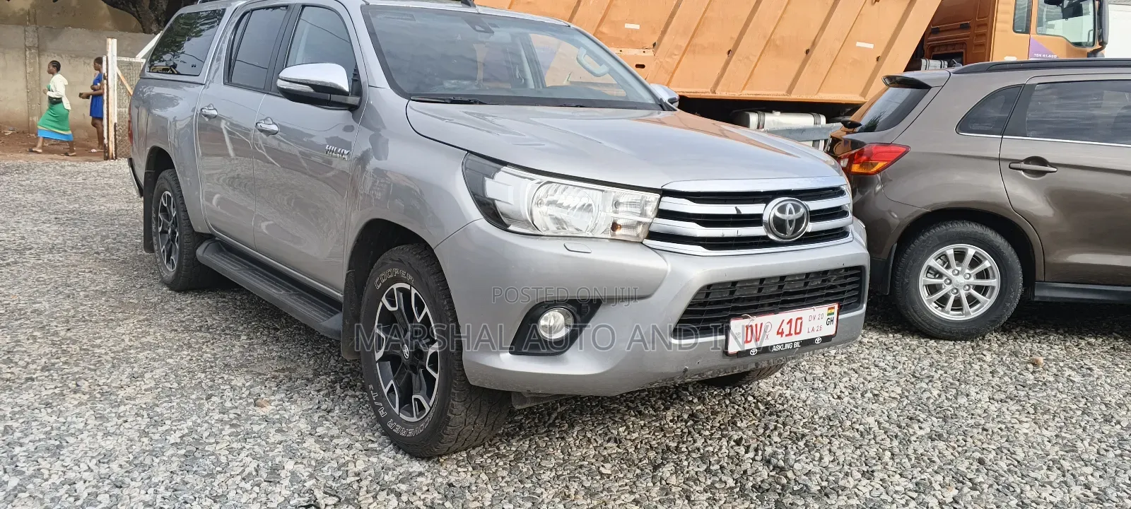 Toyota Hilux SR5+ 4x4 2017 Gray