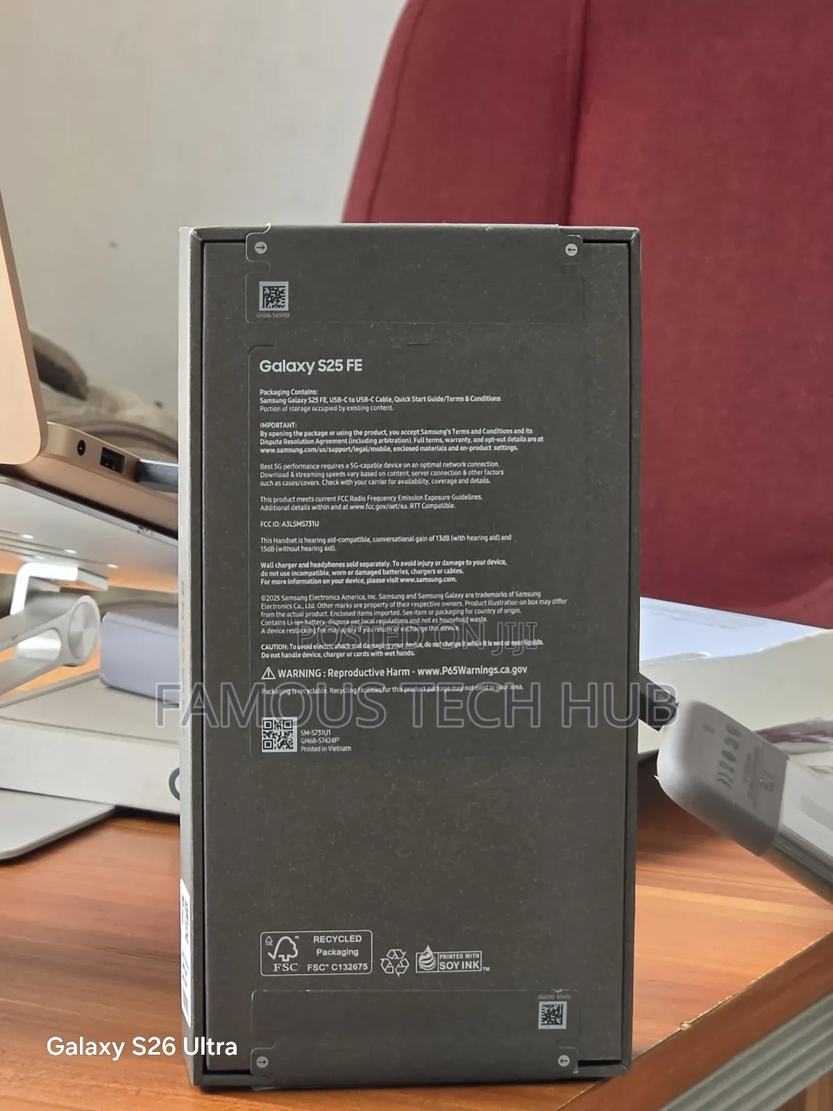 New Samsung Galaxy S25 FE 128 GB Black
