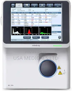 Hematology Analyzer Mindray Bc10