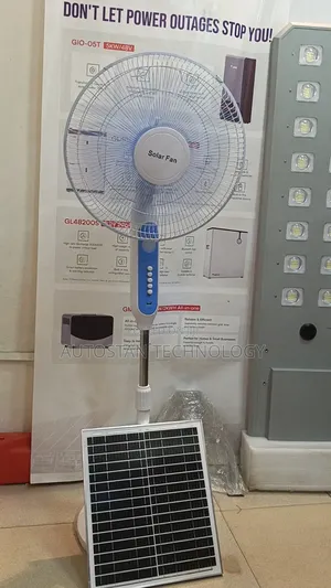 Solar Standing Fan