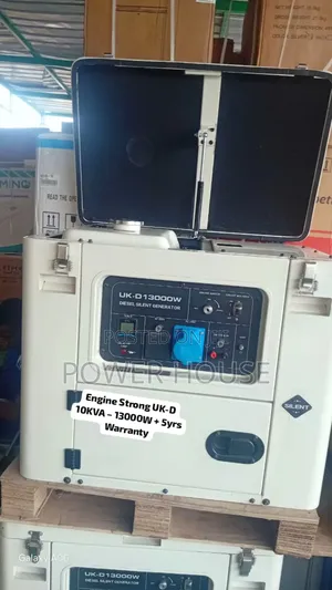 Uk-D 10kva Power Generator 13000w – 10kva Class, 5yrs Warranty